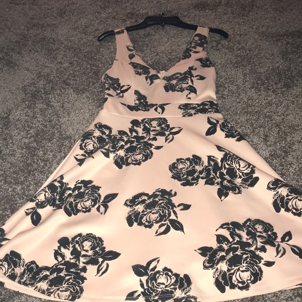 Floral peachydress